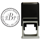 Ruffle Round Stamp