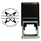 Rolling Pins Round Stamp