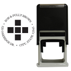 Salvation Round Stamp
