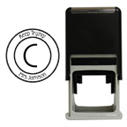 C Student Round Stamp