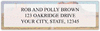 Road Trip Sheet Labels