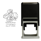 Ariel Square Stamp