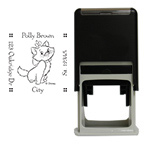Marie Square Stamp