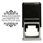 Dainty Square Stamp