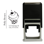 Cupcake Square Stamp