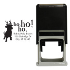 Holiday Dog Square Stamp