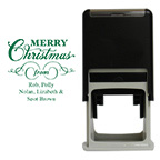 Merry Christmas Square Stamp