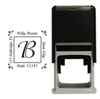 Flourison Square Stamp