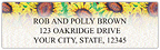 Sunflowers Sheet Labels