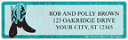 Saddle Up Address Labels