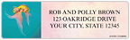 Anne Geddes Under the Sea Address Labels