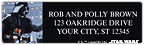<i>Star Wars</i>™ Darth Vader Sheet Labels