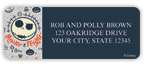 Nightmare Before Christmas Pumpkin King Address Labels