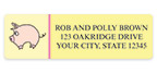 When Pigs Fly Address Labels